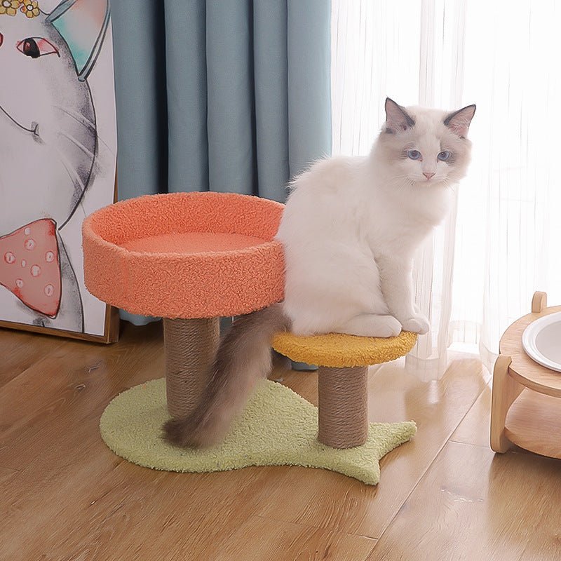 Tianzhu Small Cat Jumping Platform Toy With Nest | Luxury Home Accessories | Heulog Glow