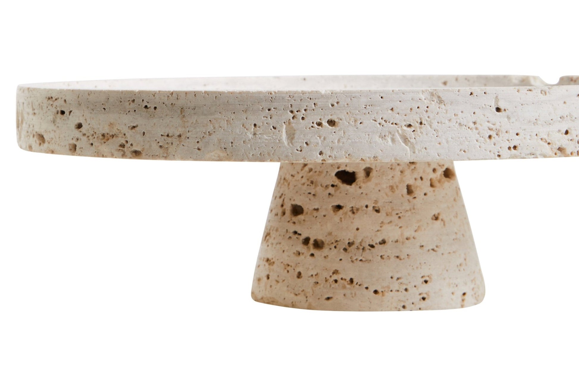 Tibor Travertine Riser | Luxury Home Accessories | Heulog Glow