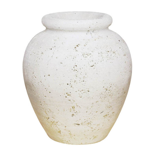 Tibor Travertine Vase | Luxury Home Accessories | Heulog Glow
