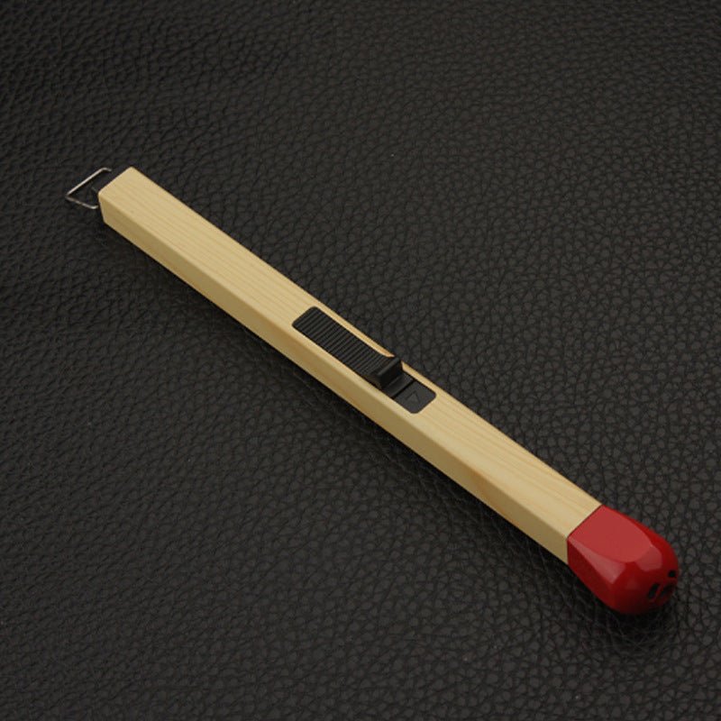 Tiktok Same Practical Lengthened Match Stick Burning Torch Kitchen Dedicated Gas Stove Inflatable Metal Lighter | Luxury Home Accessories | Heulog Glow