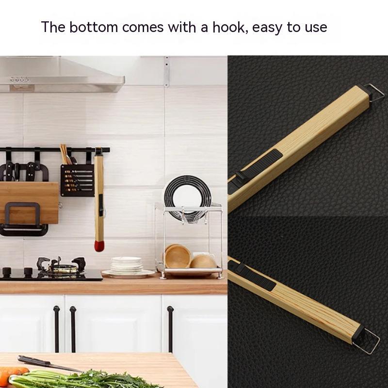 Tiktok Same Practical Lengthened Match Stick Burning Torch Kitchen Dedicated Gas Stove Inflatable Metal Lighter | Luxury Home Accessories | Heulog Glow