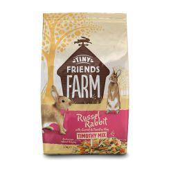 Tiny Friends Farm Russel Rabbit Carrot & Timothy Food Mix 2.5kg | Luxury Home Accessories | Heulog Glow