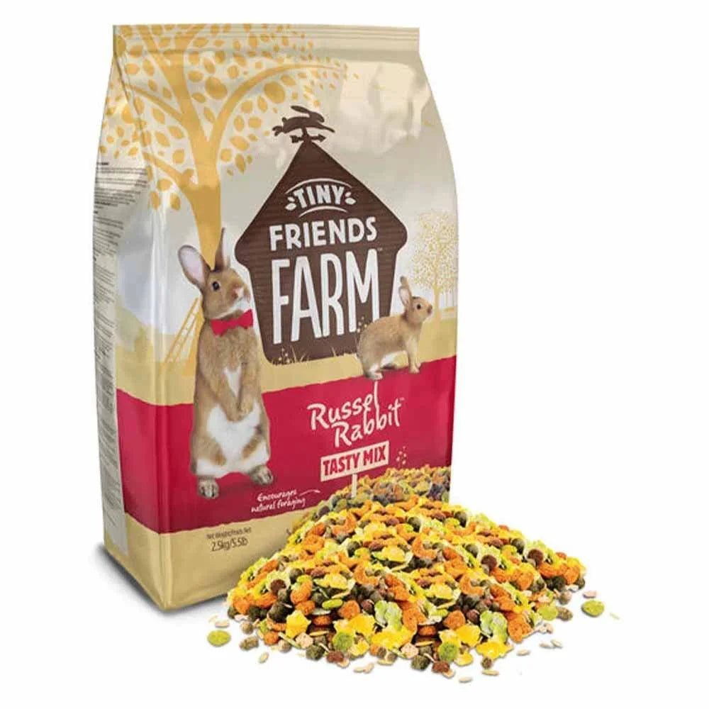 Tiny Friends Farm Russell Rabbit Tasty Mix | Luxury Home Accessories | Heulog Glow