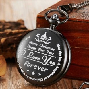 TO MY SON LOVE FOREVER Quartz Pocket Watch | Luxury Home Accessories | Heulog Glow