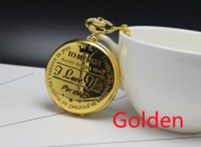 TO MY SON LOVE FOREVER Quartz Pocket Watch | Luxury Home Accessories | Heulog Glow