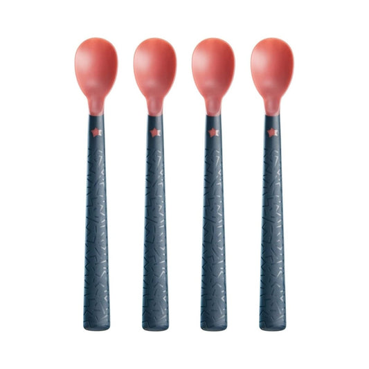 Tommee Tippee Design Heat Sensing Spoons Pack of 4 | Luxury Home Accessories | Heulog Glow