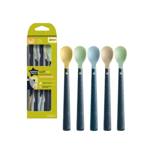 Tommee Tippee Design Weaning Spoons Pack of 5 | Luxury Home Accessories | Heulog Glow