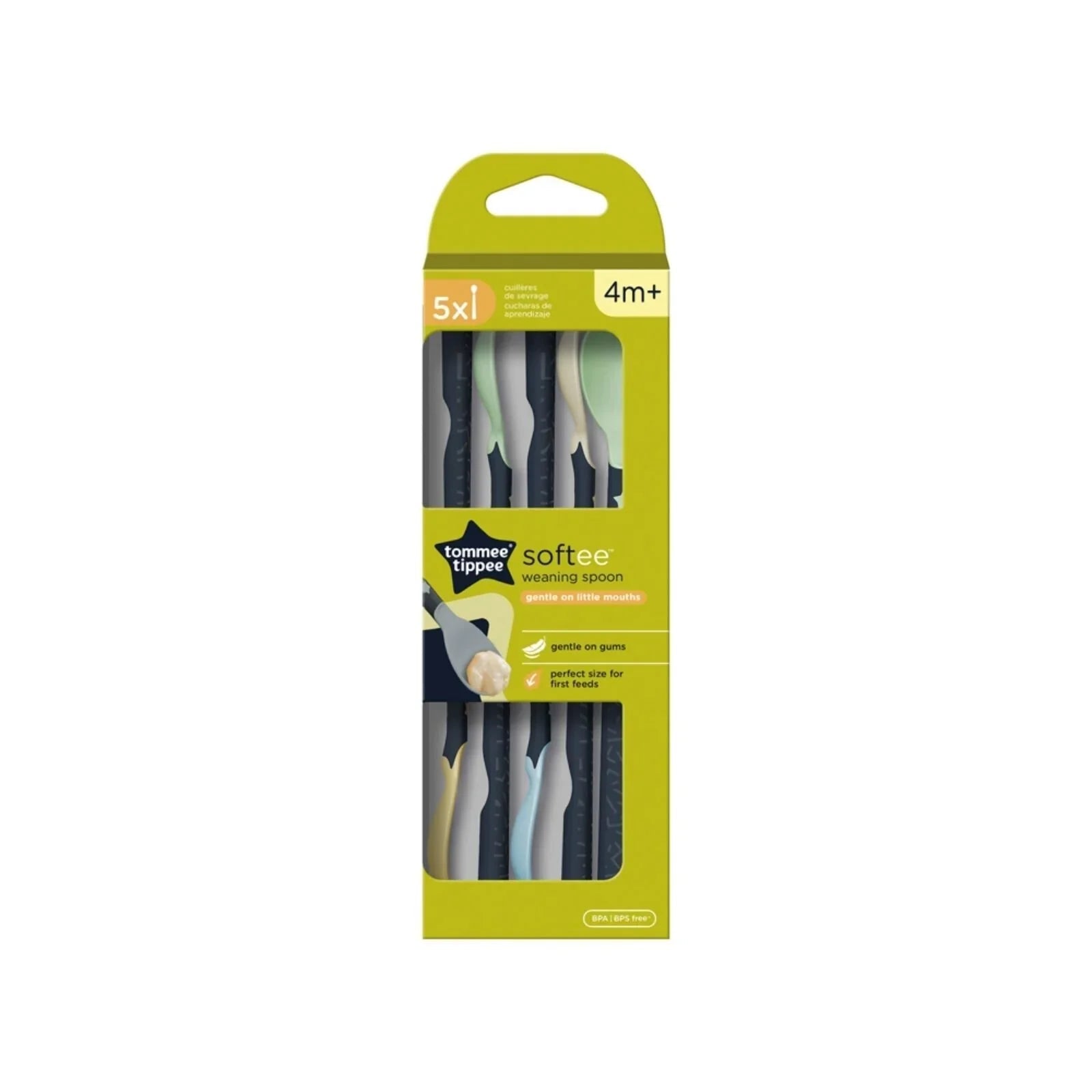 Tommee Tippee Design Weaning Spoons Pack of 5 | Luxury Home Accessories | Heulog Glow
