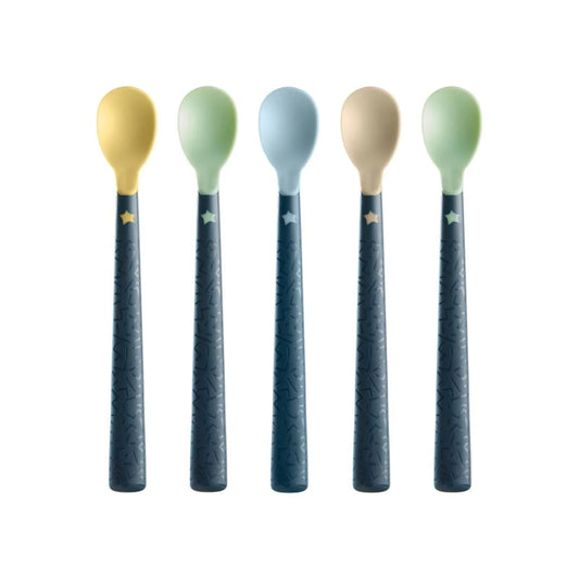 Tommee Tippee Design Weaning Spoons Pack of 5 | Luxury Home Accessories | Heulog Glow
