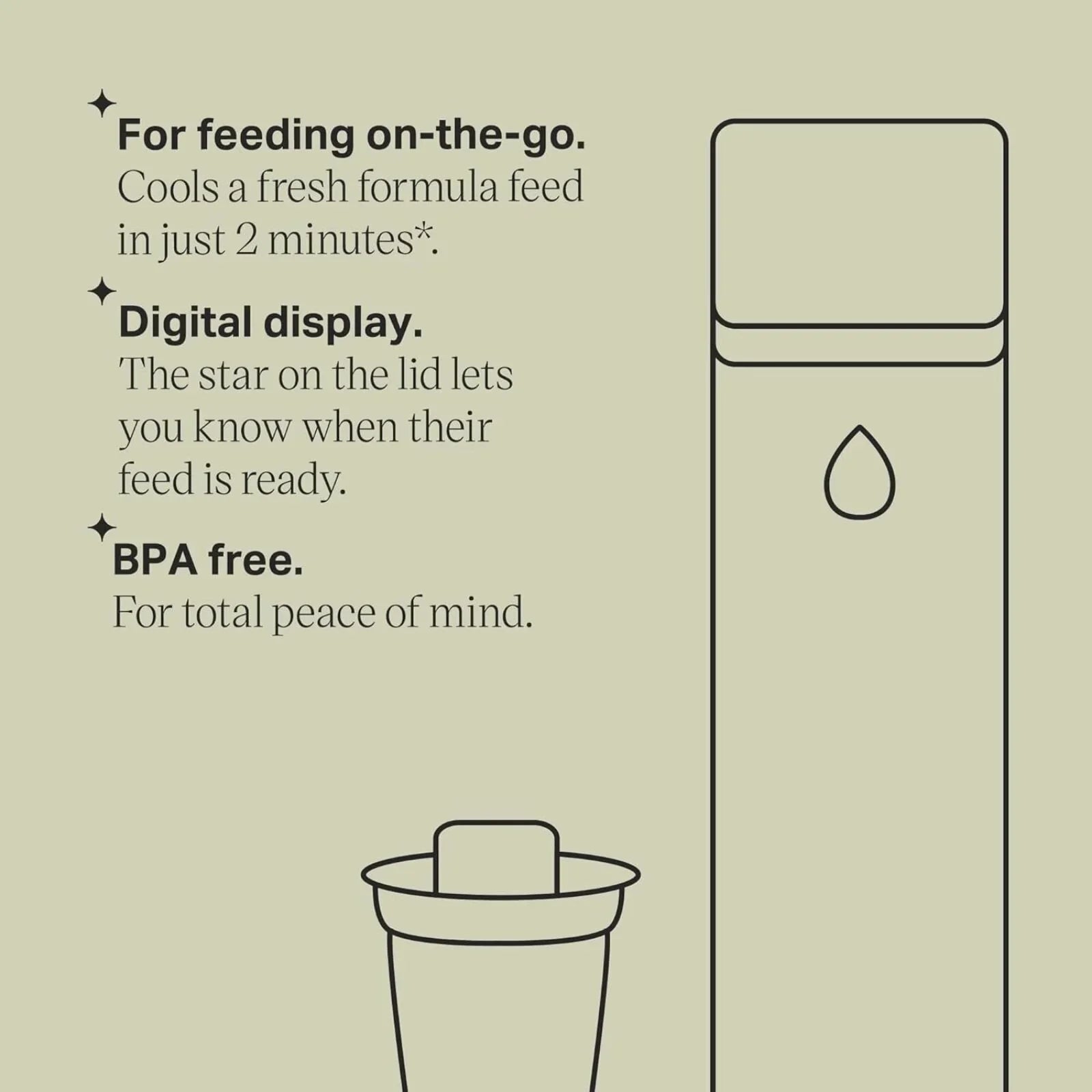 Tommee Tippee Go Prep Formula Feed Maker | Luxury Home Accessories | Heulog Glow