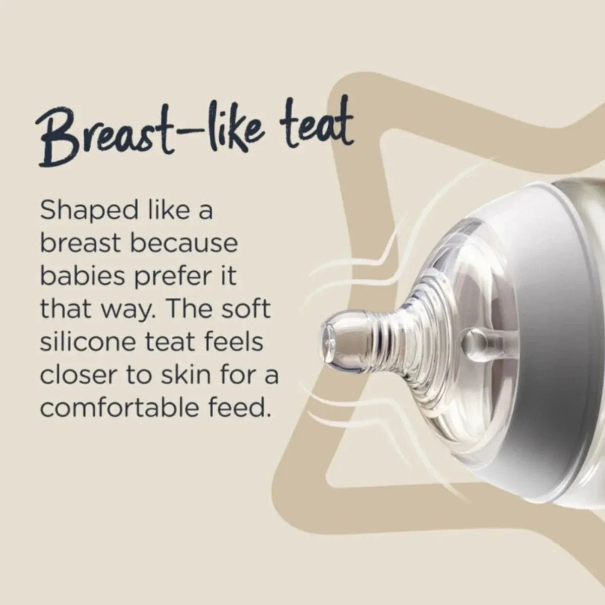 Tommee Tippee Natural Start Baby Bottle Pack of 3 | Luxury Home Accessories | Heulog Glow