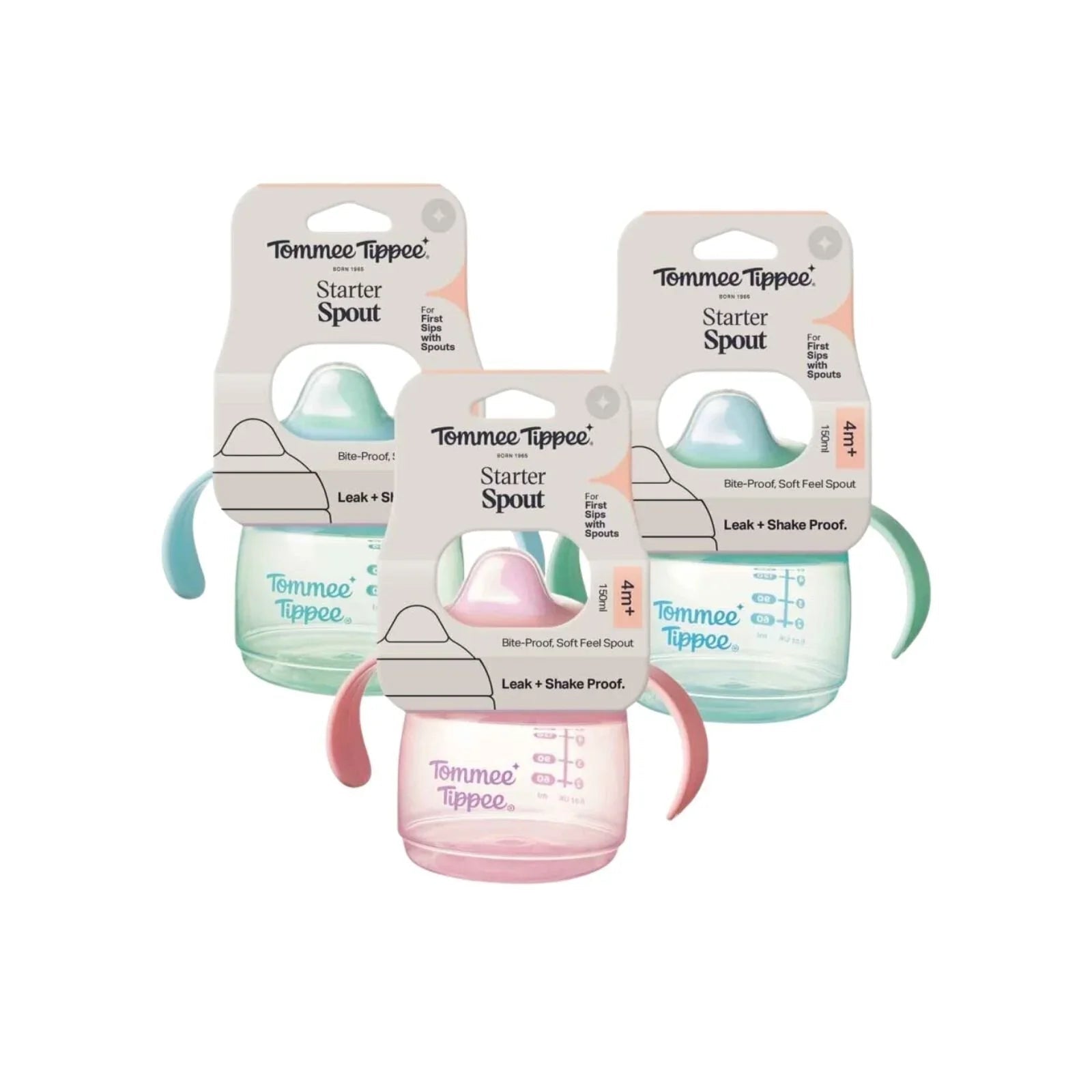 Tommee Tippee Starter Spout 4+ months 150ml Assorted | Luxury Home Accessories | Heulog Glow