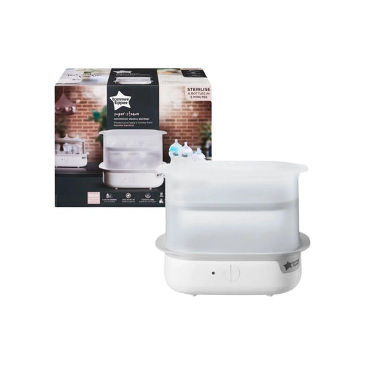 Tommee Tippee Super Steam Steriliser - White | Luxury Home Accessories | Heulog Glow