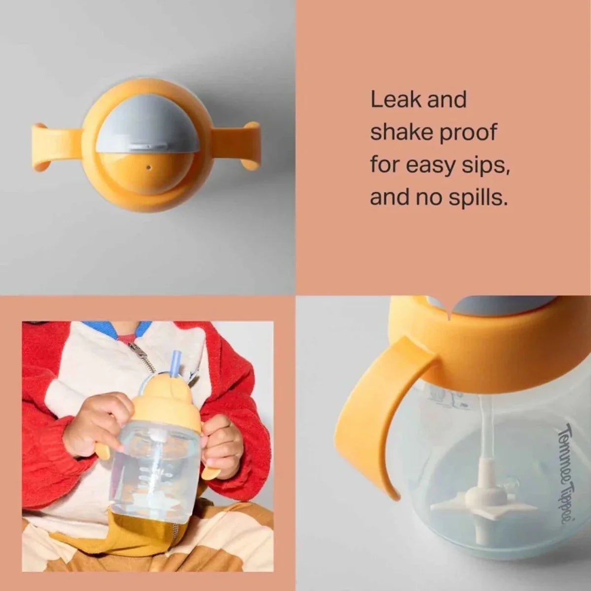 Tommee Tippee Trainer Straw 6+ Months 240ml Assorted | Luxury Home Accessories | Heulog Glow