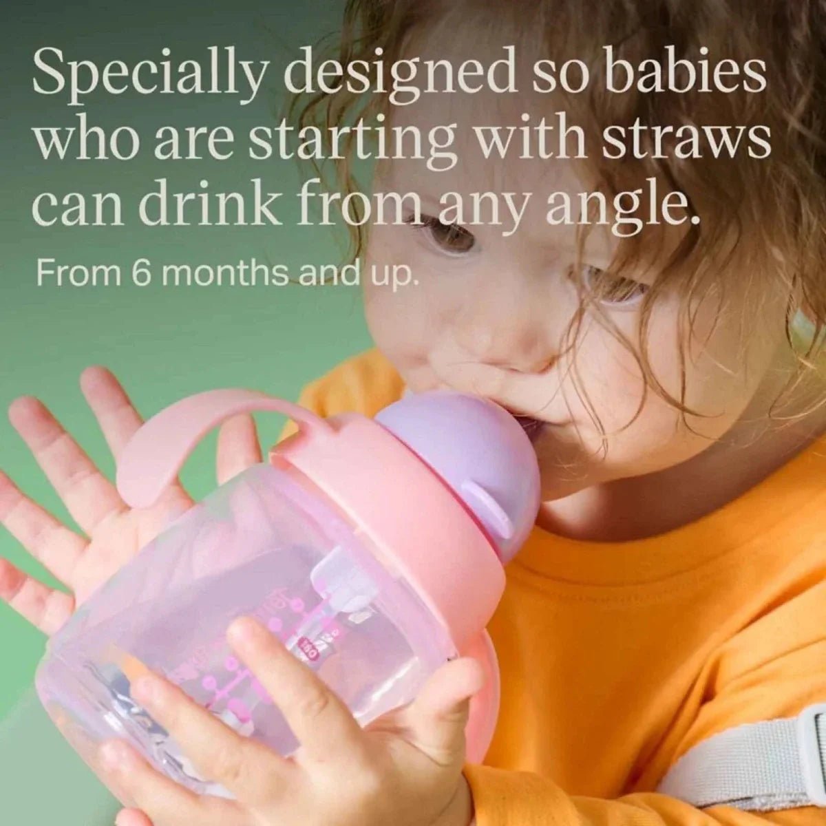 Tommee Tippee Trainer Straw 6+ Months 240ml Assorted | Luxury Home Accessories | Heulog Glow