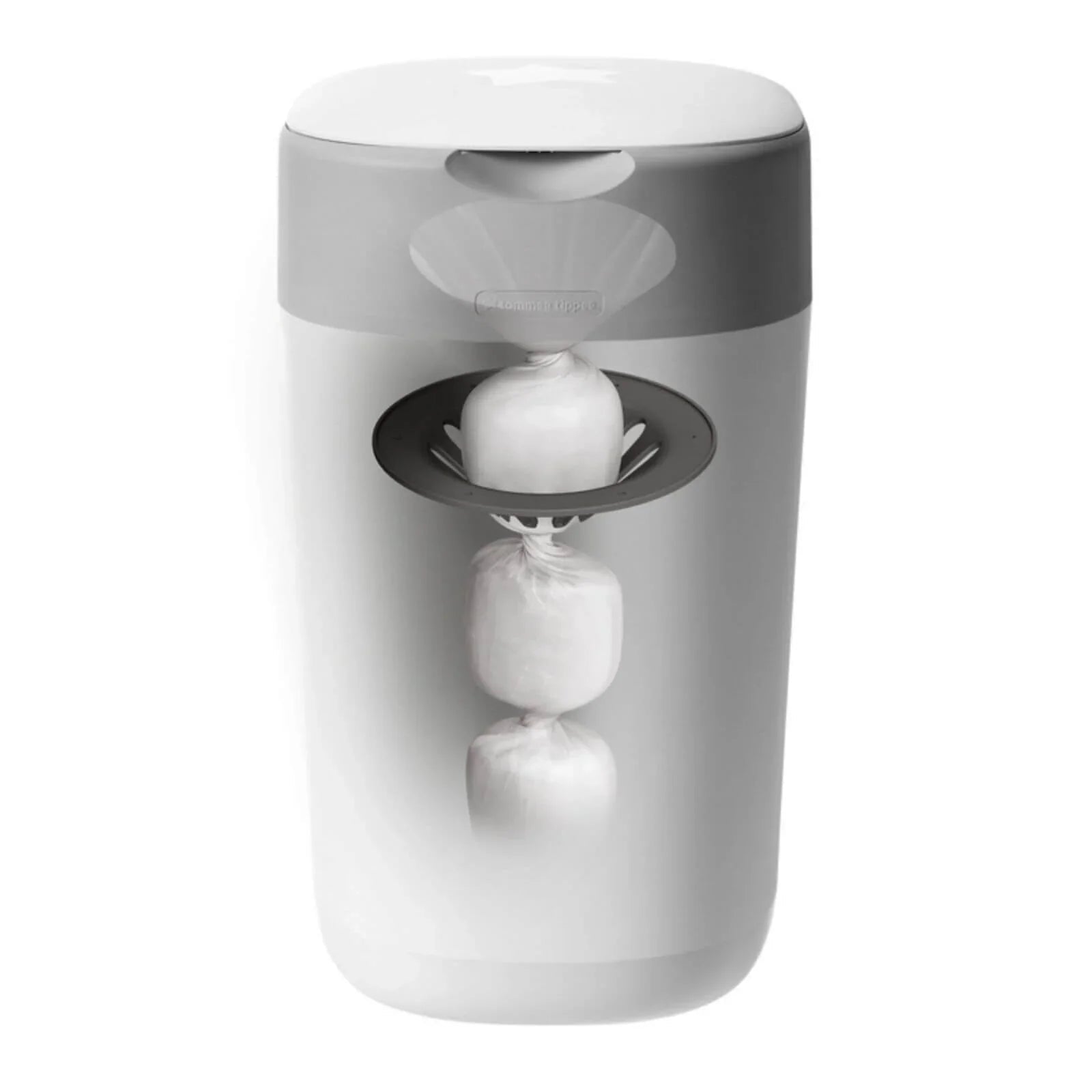 Tommee Tippee Twist & Click Nappy Disposal Tub - White | Luxury Home Accessories | Heulog Glow