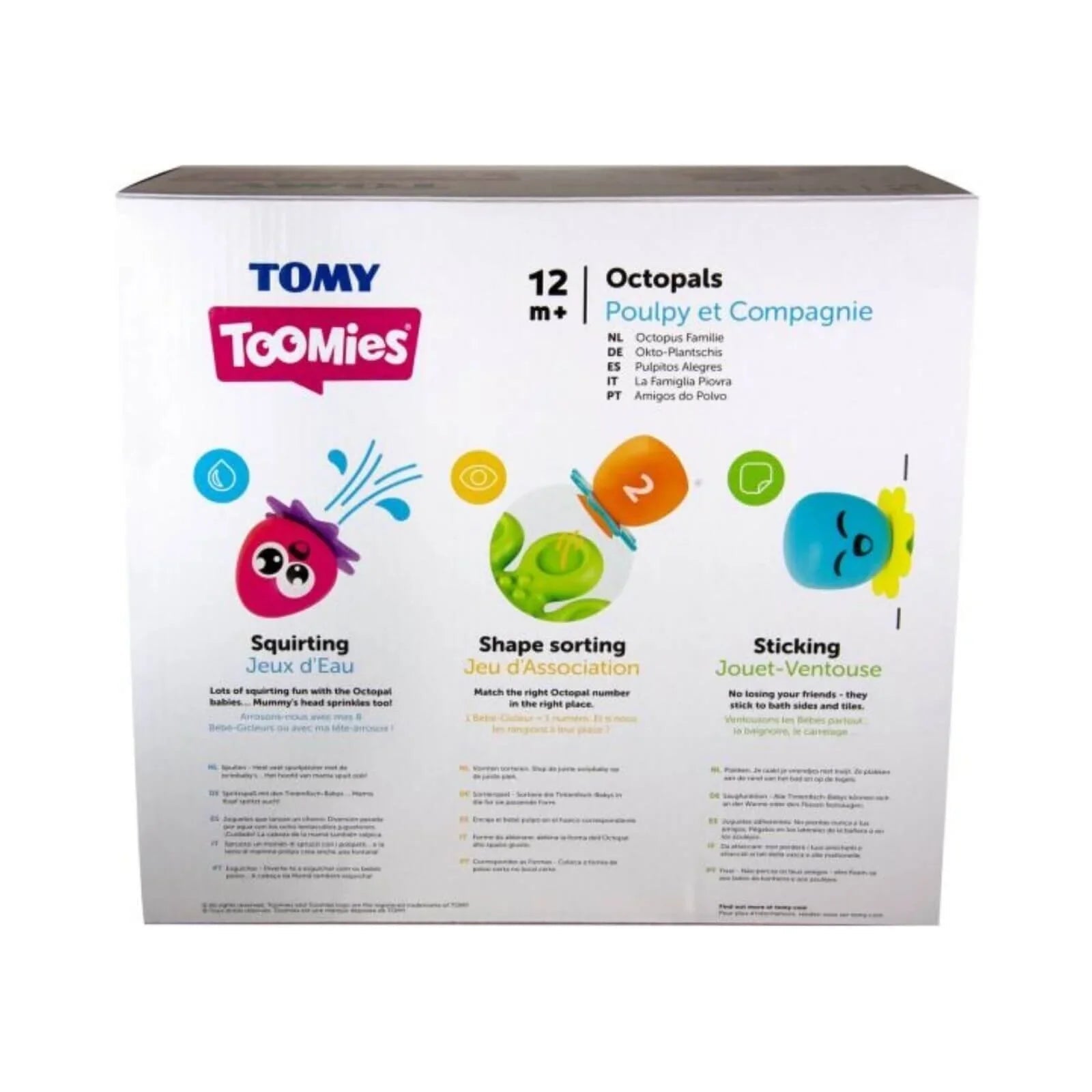 TOMY Toomies Octopals Number Sorting Baby Bath Toy | Luxury Home Accessories | Heulog Glow