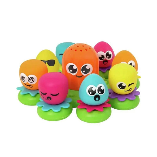TOMY Toomies Octopals Number Sorting Baby Bath Toy | Luxury Home Accessories | Heulog Glow