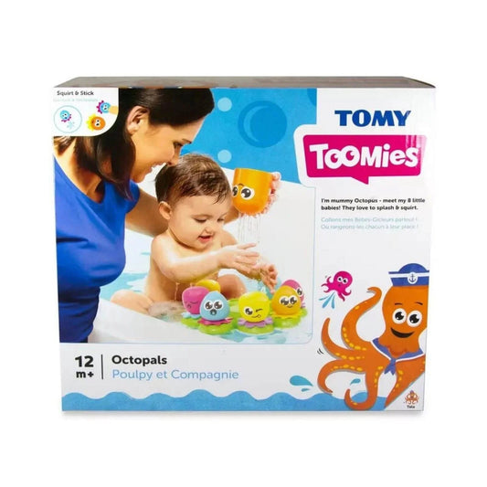 TOMY Toomies Octopals Number Sorting Baby Bath Toy | Luxury Home Accessories | Heulog Glow