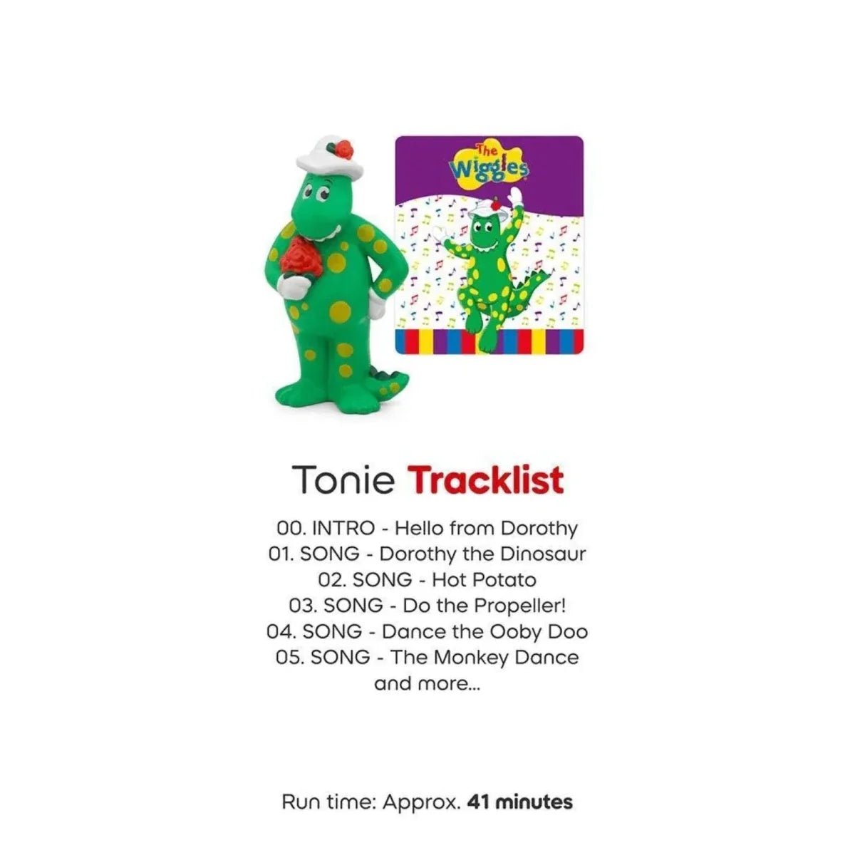 Tonies The Wiggles - Dorothy Dinosaur | Luxury Home Accessories | Heulog Glow