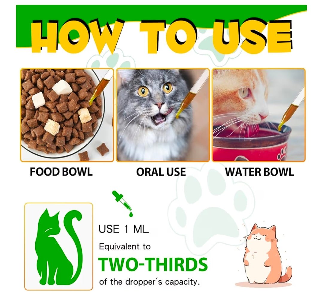 Tooffi Cat Constipation Treatment - 60ML | Luxury Home Accessories | Heulog Glow