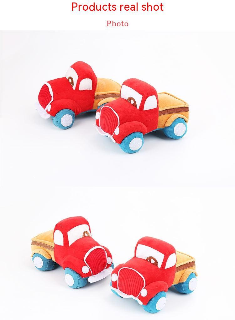 Tooth Grinding And Sound Making Plush Car Dog Toy | Luxury Home Accessories | Heulog Glow