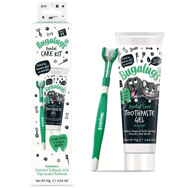 Toothpaste Gel 75g with Triple Headed Toothbrush | Luxury Home Accessories | Heulog Glow