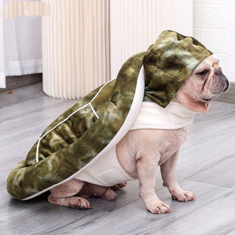 Tortoise Dual Purpose Transfiguration Multifunctional Pet Nest Winter Warm Clothing | Luxury Home Accessories | Heulog Glow