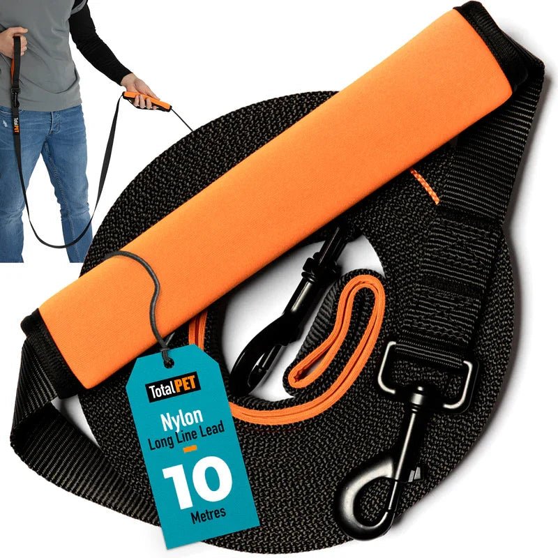 Total Pet Nylon Training Dog Lead 10m - RSP £19.99 | Luxury Home Accessories | Heulog Glow