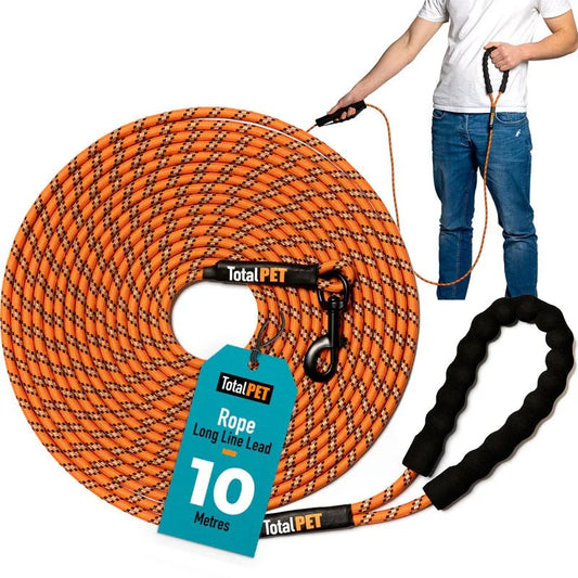 Total Pet Rope Training Dog Lead 10m - RSP £19.99 | Luxury Home Accessories | Heulog Glow