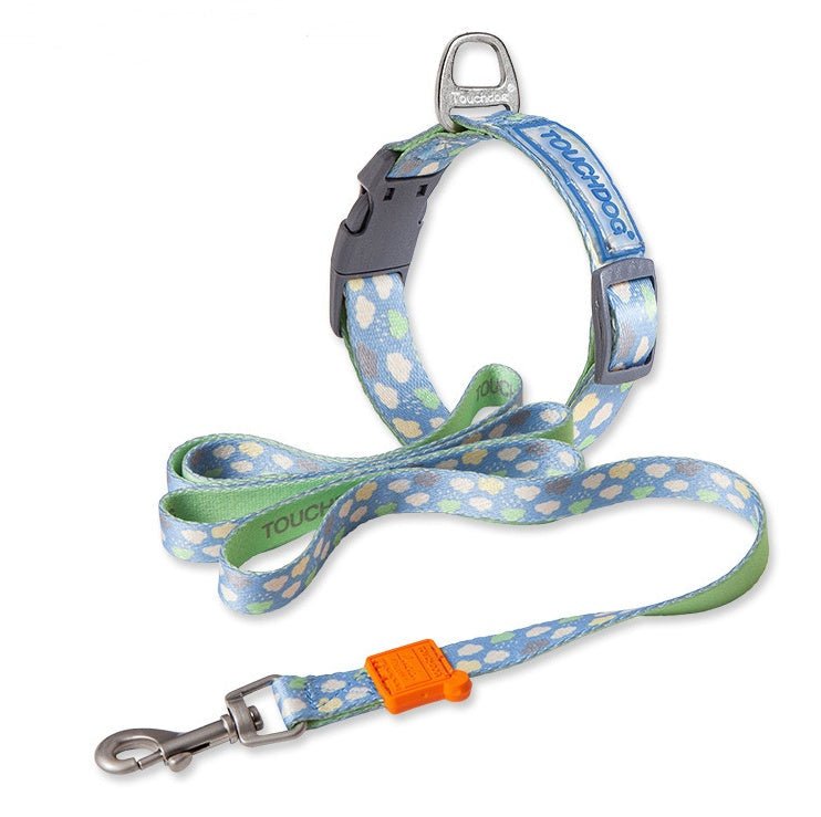 Touch dog it''s new heat transfer printing traction rope chest back collar dog rope walking dog artifact traction outdoor belt | Luxury Home Accessories | Heulog Glow
