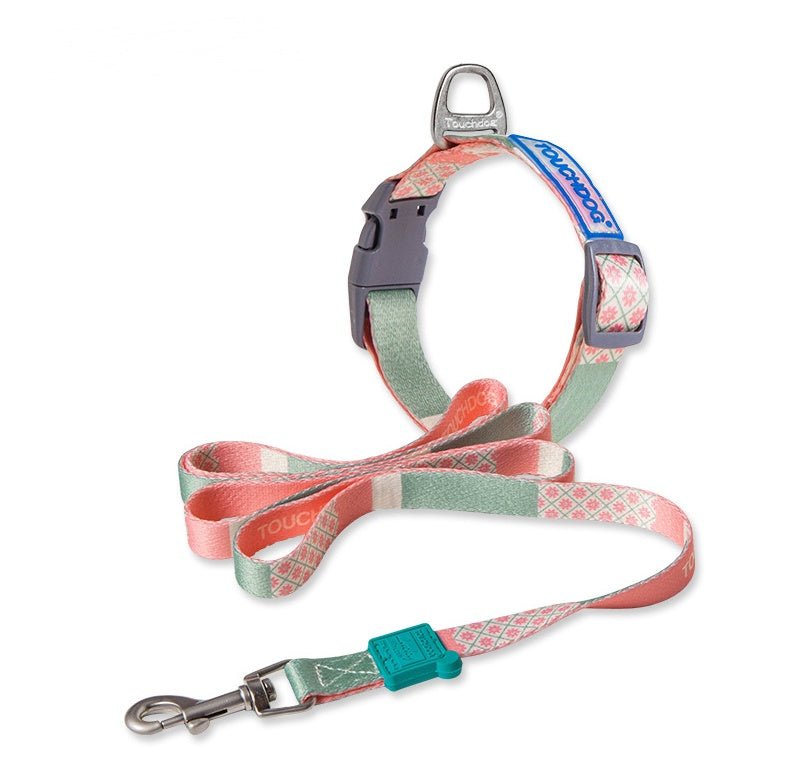 Touch dog it''s new heat transfer printing traction rope chest back collar dog rope walking dog artifact traction outdoor belt | Luxury Home Accessories | Heulog Glow