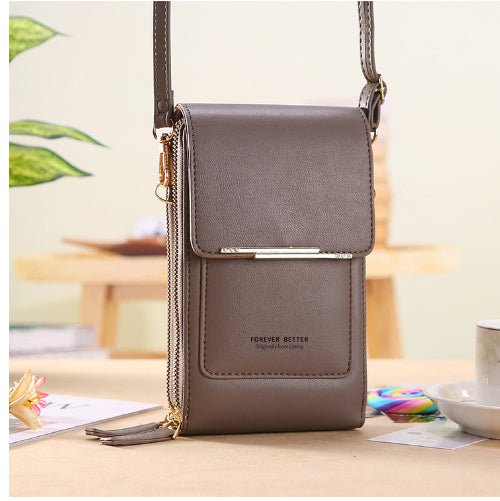 Touch Screen Mobile Phone Bag Small Crossbody Shouder Bags Women Long Wallet | Luxury Home Accessories | Heulog Glow