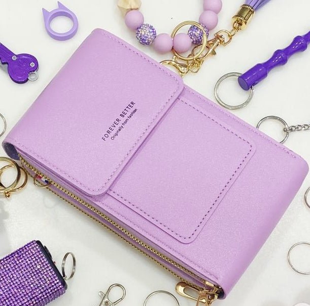Touch Screen Mobile Phone Bag Small Crossbody Shouder Bags Women Long Wallet | Luxury Home Accessories | Heulog Glow