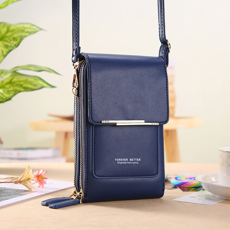 Touch Screen Mobile Phone Bag Small Crossbody Shouder Bags Women Long Wallet | Luxury Home Accessories | Heulog Glow