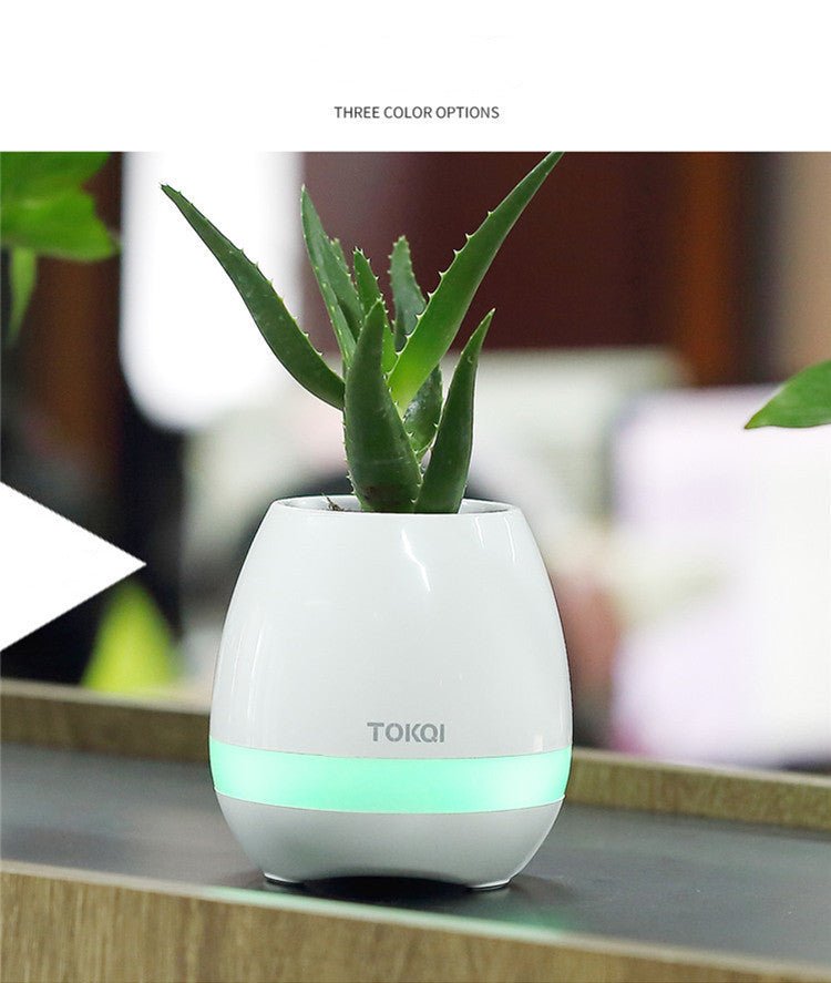 Touch-sensitive music vase desktop audio | Luxury Home Accessories | Heulog Glow