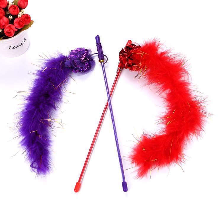 Toy Funny Stick Short Rod Ringing Paper Ball | Luxury Home Accessories | Heulog Glow