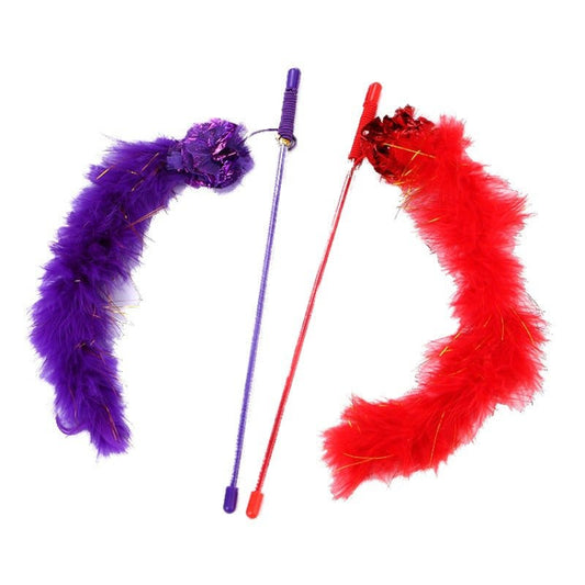 Toy Funny Stick Short Rod Ringing Paper Ball | Luxury Home Accessories | Heulog Glow