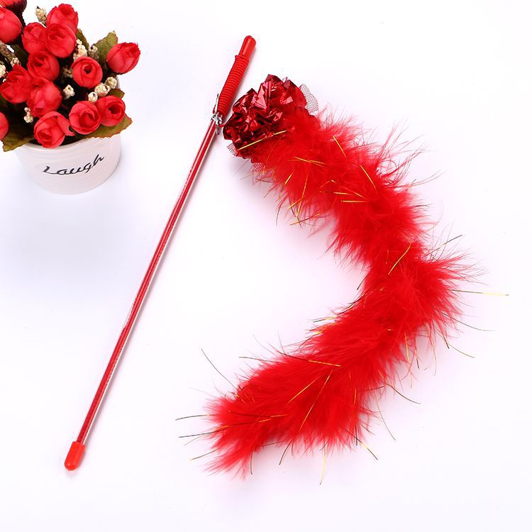 Toy Funny Stick Short Rod Ringing Paper Ball | Luxury Home Accessories | Heulog Glow
