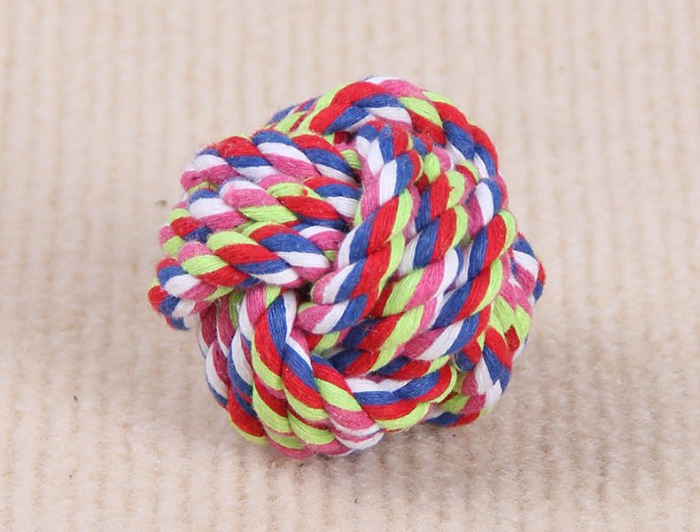 Toy Knot Molar Teeth Resistant Teeth Clean Teeth Knitting Ball Teddy Golden Retriever | Luxury Home Accessories | Heulog Glow
