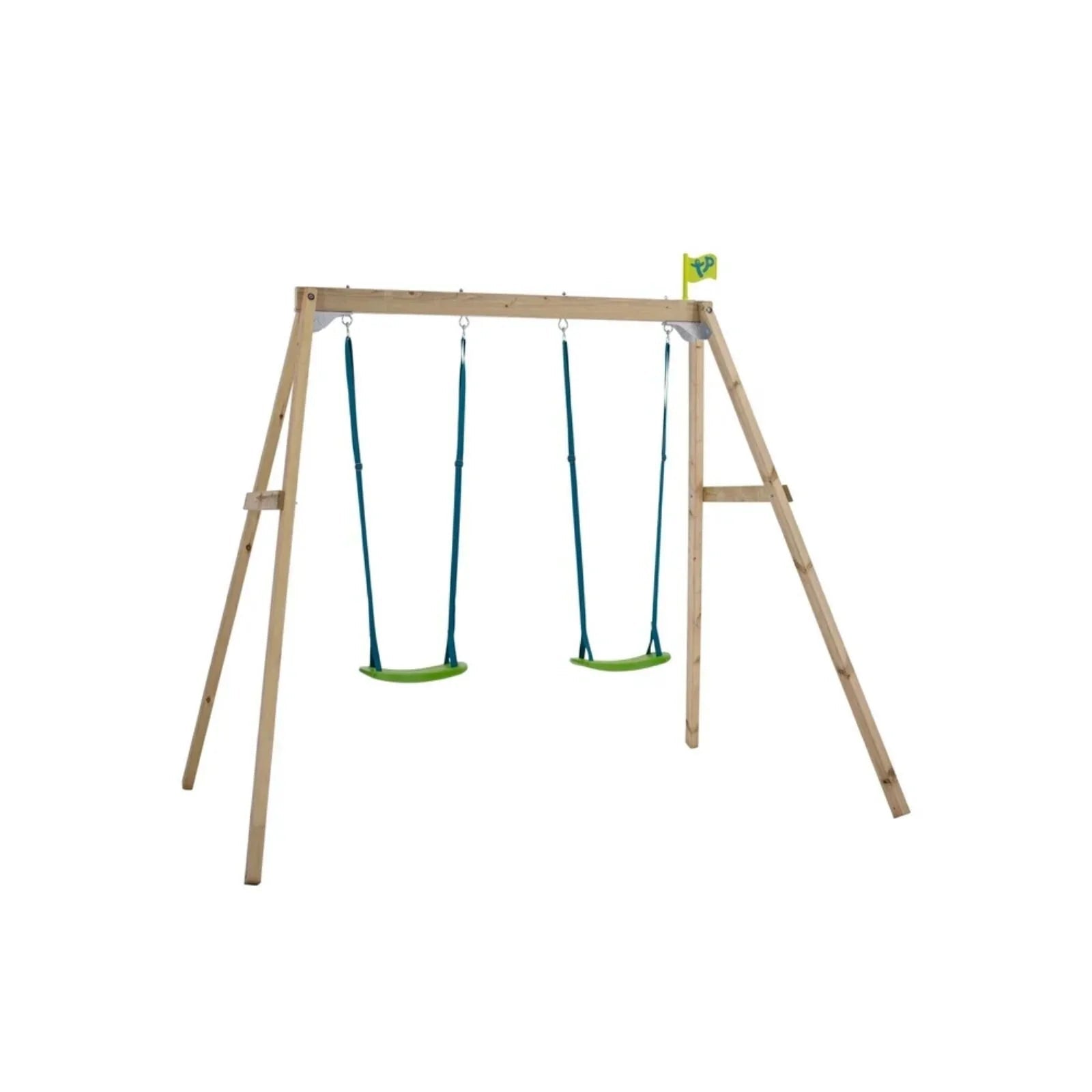 TP Forest Wooden Double Swing Set | Luxury Home Accessories | Heulog Glow