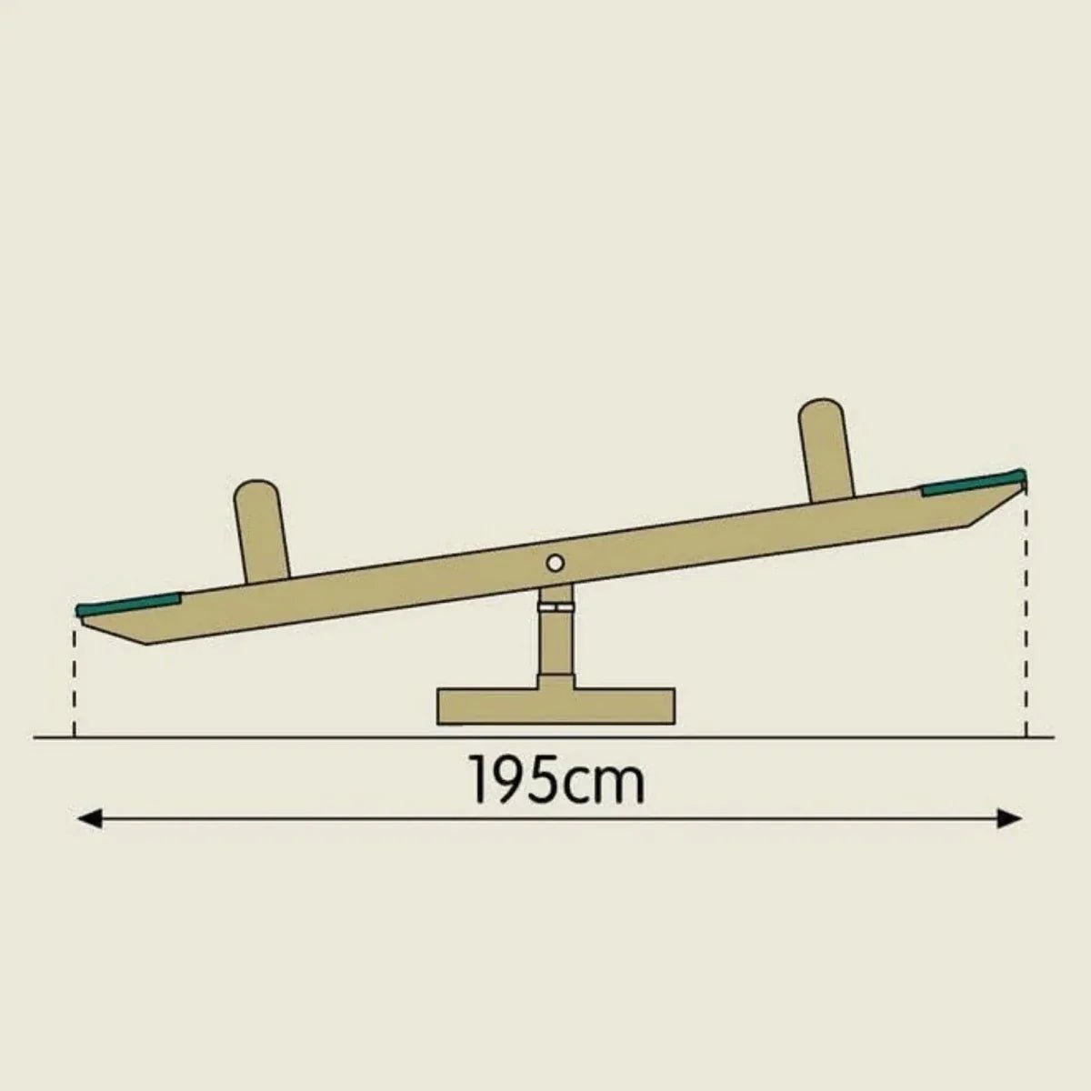 TP Forest Wooden Seesaw | Luxury Home Accessories | Heulog Glow
