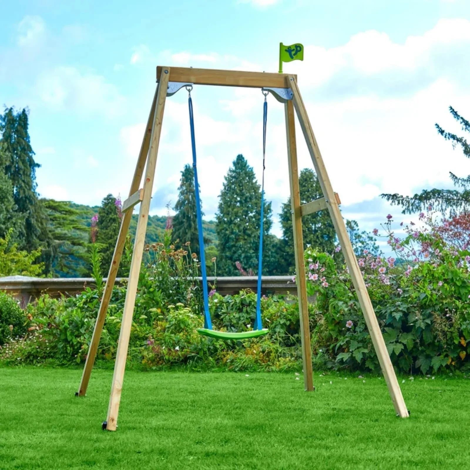 TP Forest Wooden Single Swing | Luxury Home Accessories | Heulog Glow