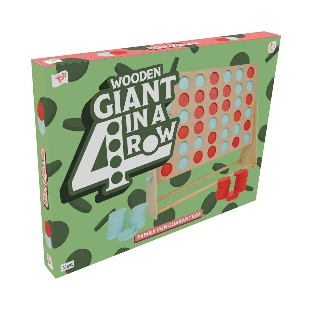 TP Giant Wooden 4-in-1 Row Game | Luxury Home Accessories | Heulog Glow