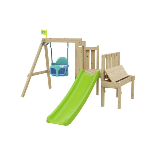 TP Toddler Wooden Tower with Bluey Quadpod | Luxury Home Accessories | Heulog Glow