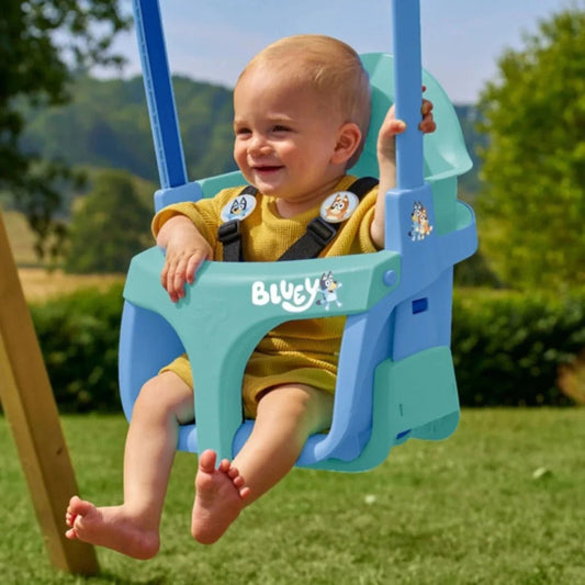 TP Toddler Wooden Tower with Bluey Quadpod | Luxury Home Accessories | Heulog Glow