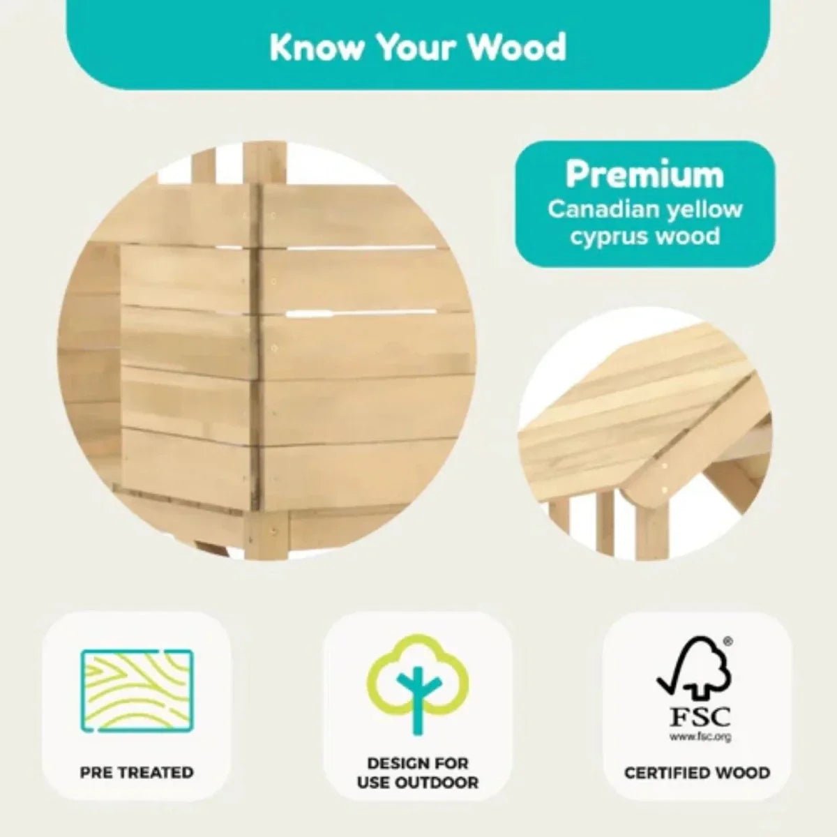 TP Treehouse Set with Slide & Bluey Quadpod Single Swing | Luxury Home Accessories | Heulog Glow