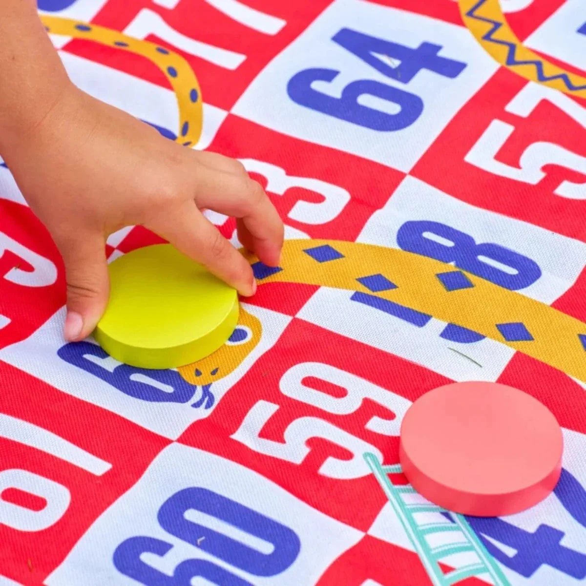 TP Wooden Giant Snakes & Ladders Game | Luxury Home Accessories | Heulog Glow