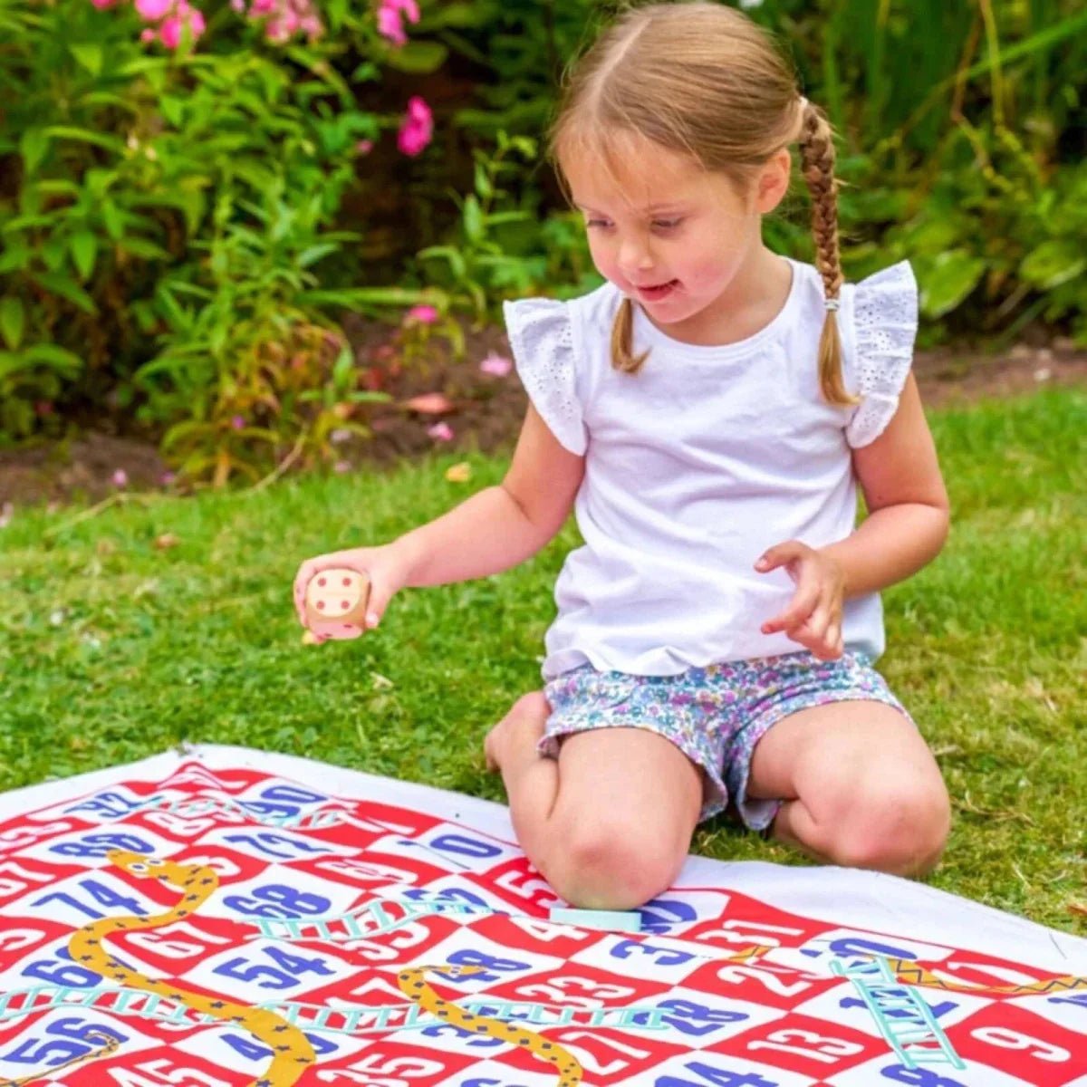 TP Wooden Giant Snakes & Ladders Game | Luxury Home Accessories | Heulog Glow