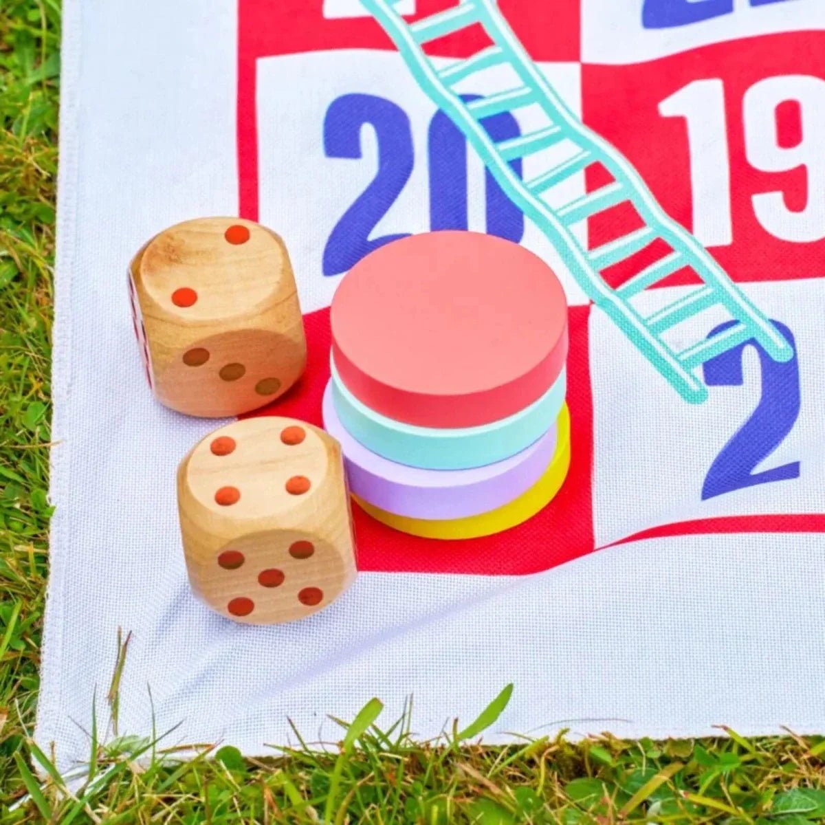 TP Wooden Giant Snakes & Ladders Game | Luxury Home Accessories | Heulog Glow
